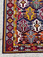Load image into Gallery viewer, Vintage Caucasian Rug 7.7 x 10.8