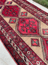 Load image into Gallery viewer, Vintage Persian Sarab Runner 3.9x14.5