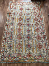 Load image into Gallery viewer, Antique Tribal Rug 4x7