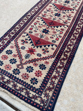 Load image into Gallery viewer, Vintage Handknotted Turkish Runner 2.5x12.3