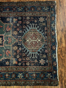 Antique Persian Shiraz Rug3.3x4.3