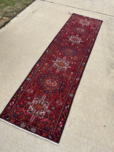 Load image into Gallery viewer, Vintage Persian Runner 2.5x9