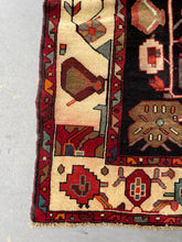 Load image into Gallery viewer, Vintage Persian Tribal Rug 5x9