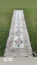 Load image into Gallery viewer, Vintage Handknotted Turkish Runner 2.8 x 12.3