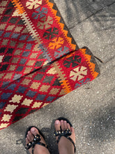 Load image into Gallery viewer, Kilim Wool Runner 2.6x11.2