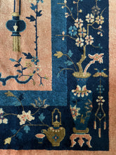 Load image into Gallery viewer, Vintage Chinese Handmade Peking Rug 9’x12’