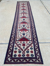Load image into Gallery viewer, Vintage Handknotted Turkish Runner 2.5x12.3