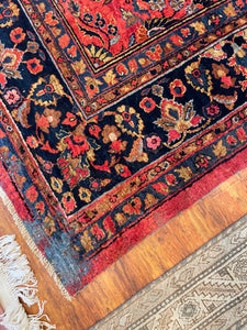Antique Persian Sarouk 10x15